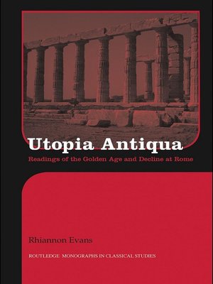 cover image of Utopia Antiqua
